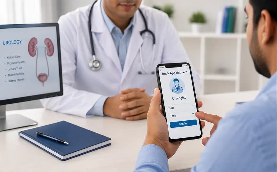 Book Your Urologist Appointment Online in Kolkata